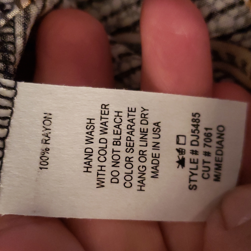 Women's Boho Baby doll Dress - Picture 6 of 6